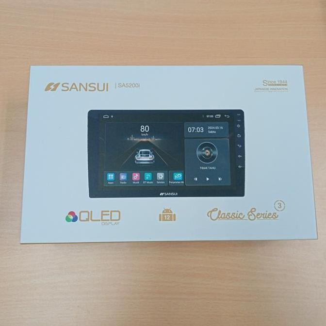* Head Unit Android Sansui Classic Series Sa-5200I 9 Inch Ram 2/32Gb / Head Unit Android Sansui Clas