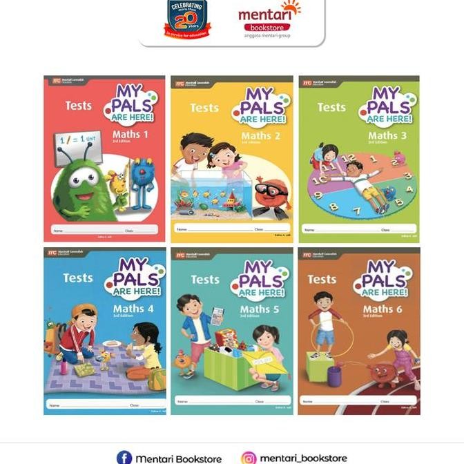 My Pals Are Here Maths Tests 3rd Edition | Buku SD