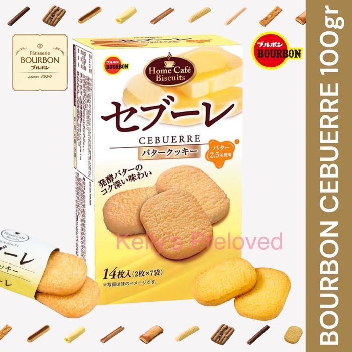 

Bourbon Cebuerre 100 Gr | Rich Butter Cookies | Biscuit Japan