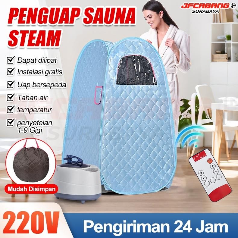 Sauna Uap Lipat / Sauna Uap Rumah Tangga /Mesin Sauna Uap Portable/Room Kecantikan/Kotak Sauna Porta