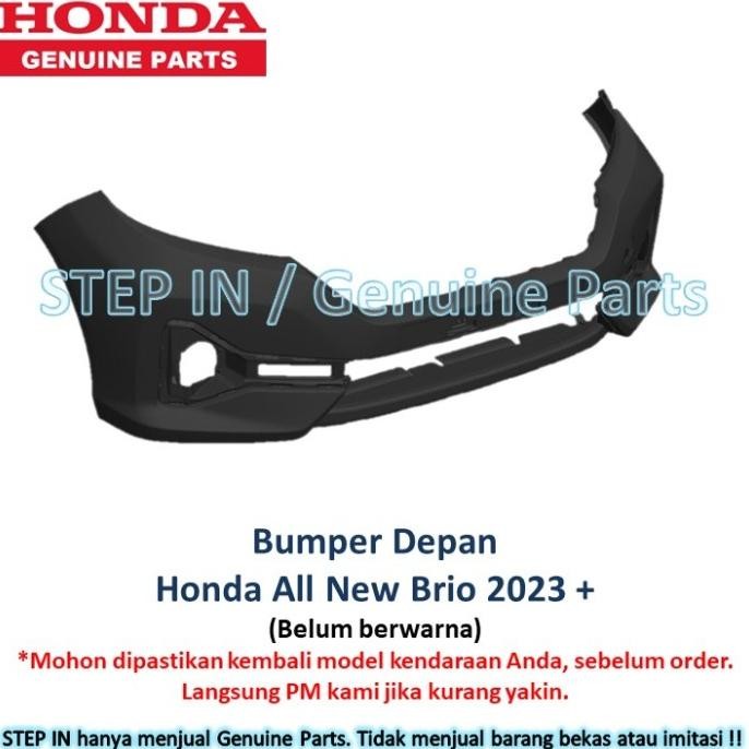Bemper Depan Honda All New Brio RS Satya 2023 2024 2025 original Baru Bumper genuine part asli