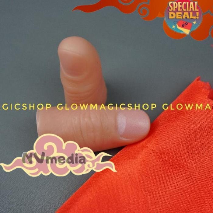 Siap Dikirim Alat Sulap Thumb Tip Thumbtip Alat Sulap Jempol Jari Palsu Menghilangkan Rokok Kain