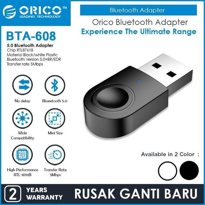 TERBARU - ORICO Bluetooth .0 Adapter - BTA-608