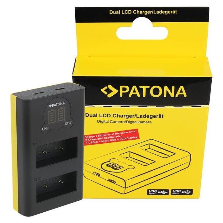 TERMURAH - PATONA Battery & Charger for Fujifilm NP-W26S NP-W26 NPW26 NPW26S Baterai Fuji XA XA2 XA 