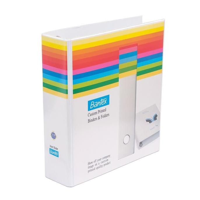 

TERBARU - Bantex Insert Ring Binder 4 Ring 6mm A4 White 8762 07