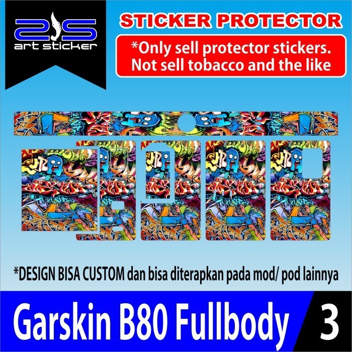 

*New Model* Centarus B80 Aio Vinil Dan Hologram Luffy Gear 5 Doodle Grafity Garskin Stiker Custom Case Laminasi Tebal COD