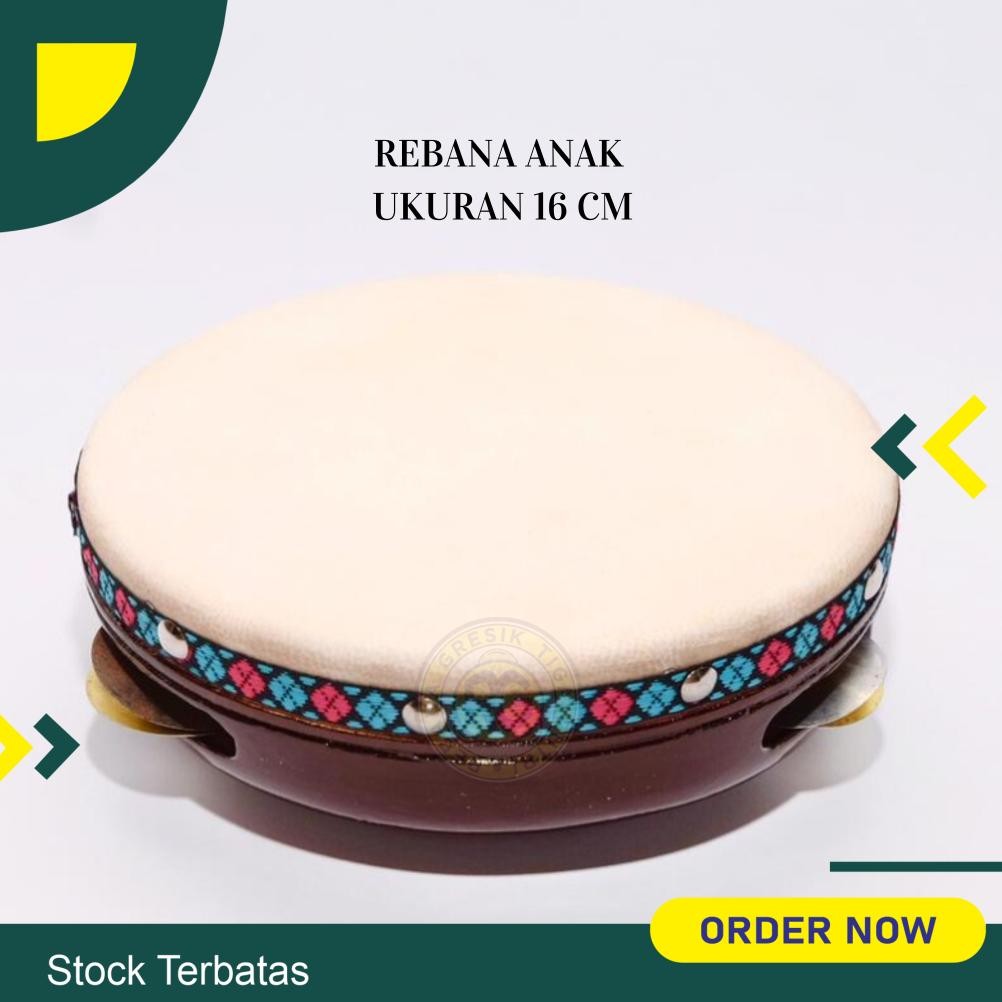 Rebana Anak Ukuran Susun 2  Rebana Mainan Anak Rebana Murah Banjari Kompang Rebana Murah Hadroh Anak