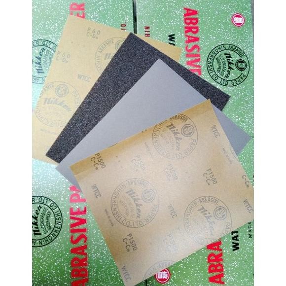 Lij-56 Amplas Niken Amplas Nikken Grit 1000 1200 1500 2000 Amplas Niken Jepang Grit 500 800 120 150 