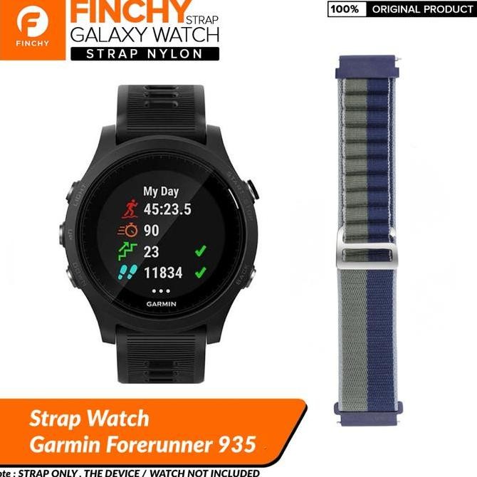Finchy nylon strap Garmin forerunner 935 replacement wristband