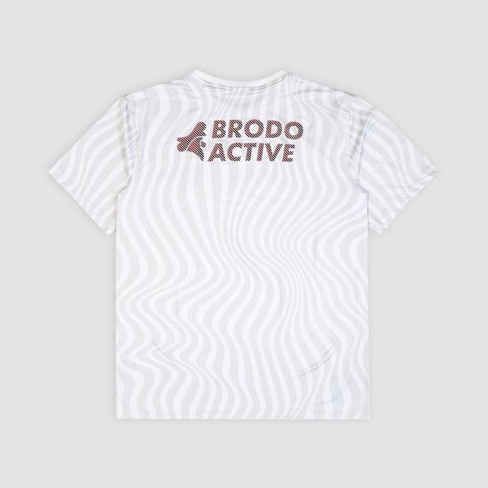 NEW BRODO - Active JRF Jersey Running White
