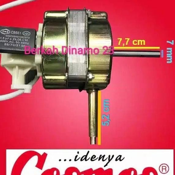 Dinamo Kipas Cosmos 16Sn Twino Mesin Motor Fan Dinamo Kipas Angin