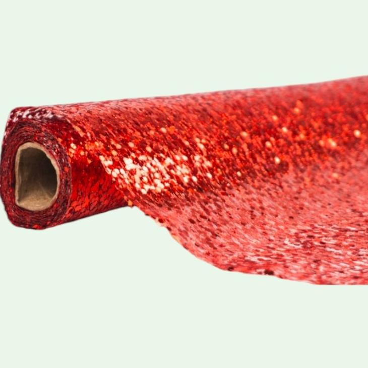 Pita Roll Natal Besar Kain Jaring Jala Christmas Ribbon Roll Accesses Christmas