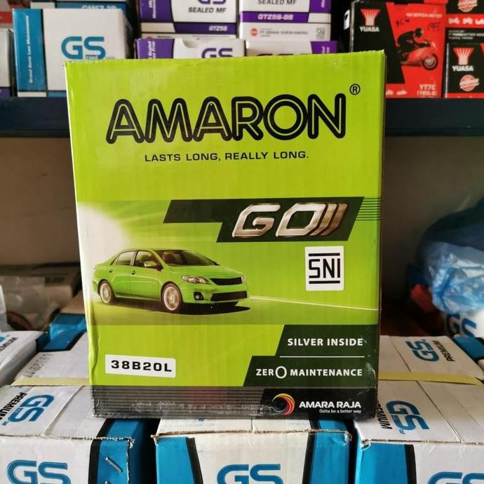 TERMURAH - Aki Agya/ Aki Mobilio/ Amaron NS40ZL GO/ 38B20L/ Aki Brio/ Aki Jazz