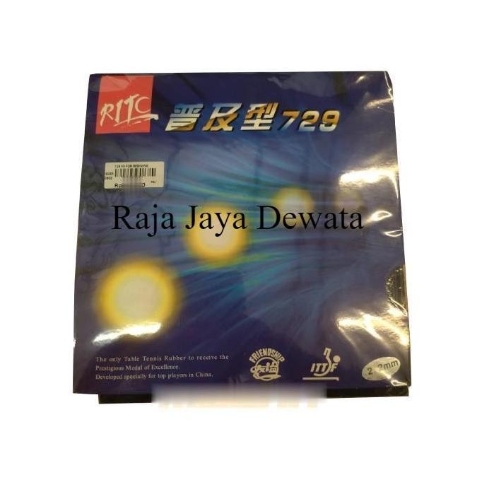 TERBARU - Karet Bet Tenis Meja 729 Super FX-C (Control) RITC 729 FX-C - Hitam