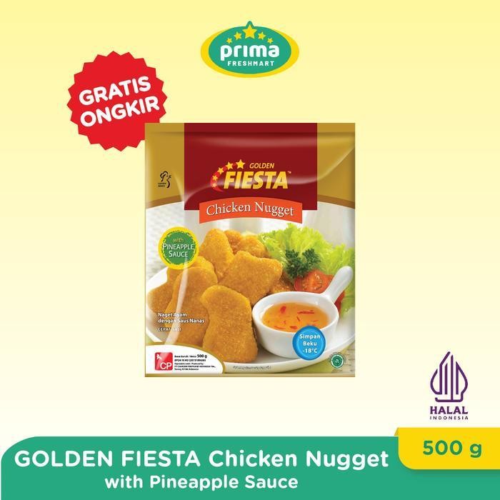 

ES Golden Fiesta Naget Ayam dengan Saus Nanas (Nugget With Pineapple Sauce) 500 Gr
