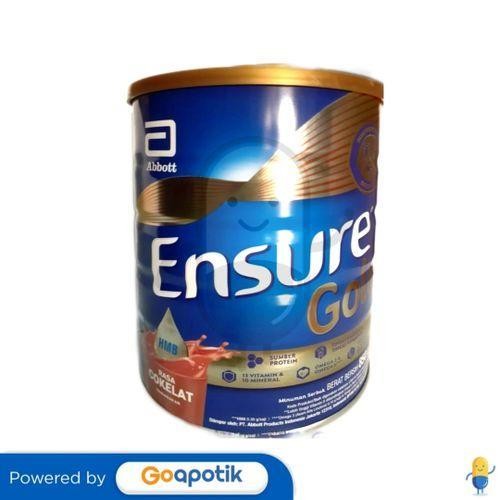 

SNS ENSURE GOLD RASA COKELAT 850 GRAM KALENG