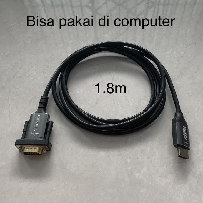 DY65 - HDMI To VGA-1.8meter converter adapter aisen/ HDMI TO VGA-1.8m AISEN