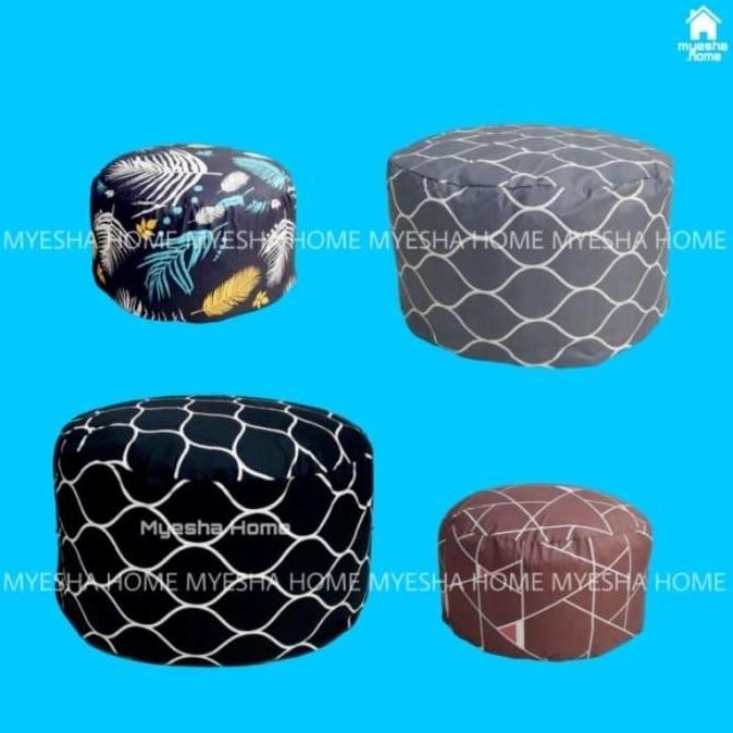 PROMO - Cover Sofa Bean Bag Squshy Bulat Oval Sarung Sofa Bean Bag Bulat Oval
