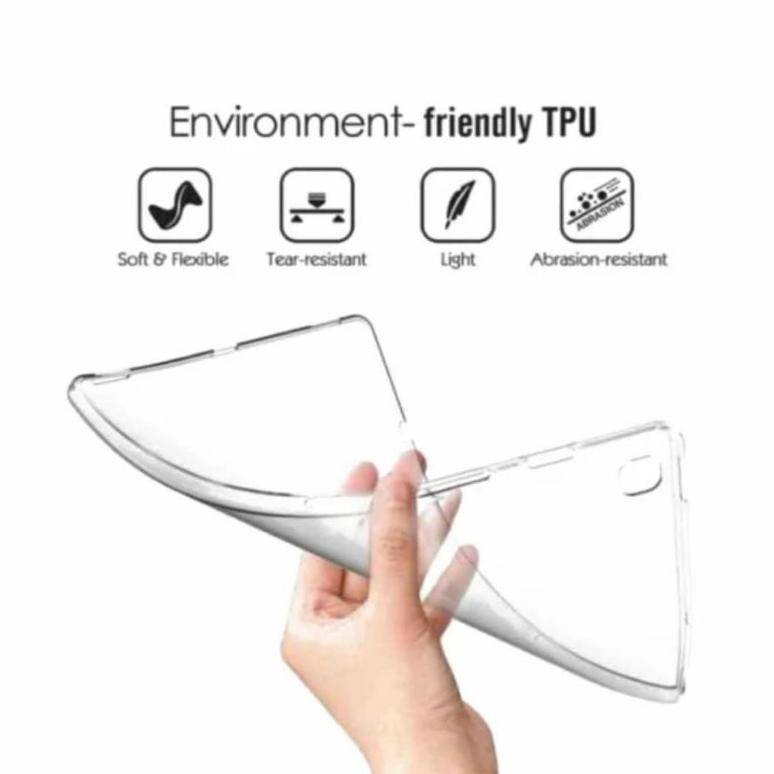 Promo Case Samsung Tab A7 / Casing Samsung Tab A7 Lite / Tpu Jelly Bening Promo