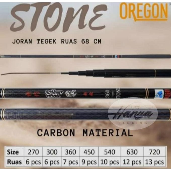 JORAN TEGEK OREGON STONE 360 450 540 630 CARBON