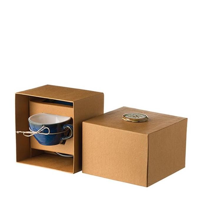 Cup & Saucer Set / Set Coffee Cup & Saucer Jenggala 150 ml Biru