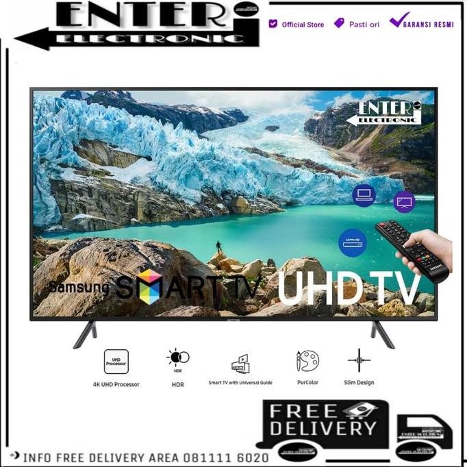 TERLARIS - SAMSUNG LED TV 58RU7100 - SMART TV LED 58 INCH UHD 4K HDR UA58RU7100
