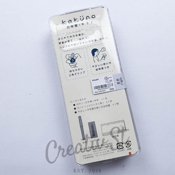 

TERLARIS - Pilot Kakuno Fountain Pen Pena Extra Fine Medium