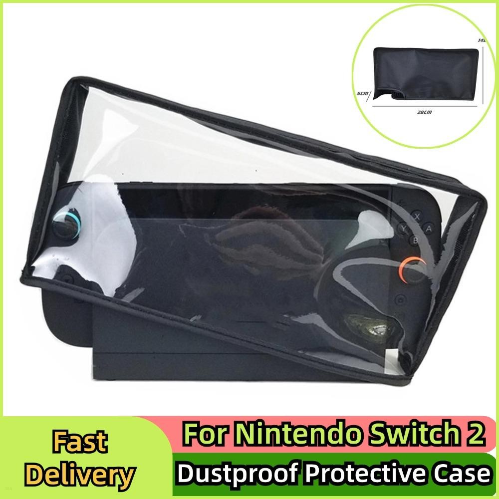 

Untuk Nintendo Switch 2 Casing Tahan Debu Pelindung Anti-Gores Kain Penutup Debu Nilon Transparan TP