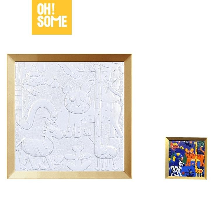 Ohsome Relife3D Relief Color Painting SeriesLargePortrait