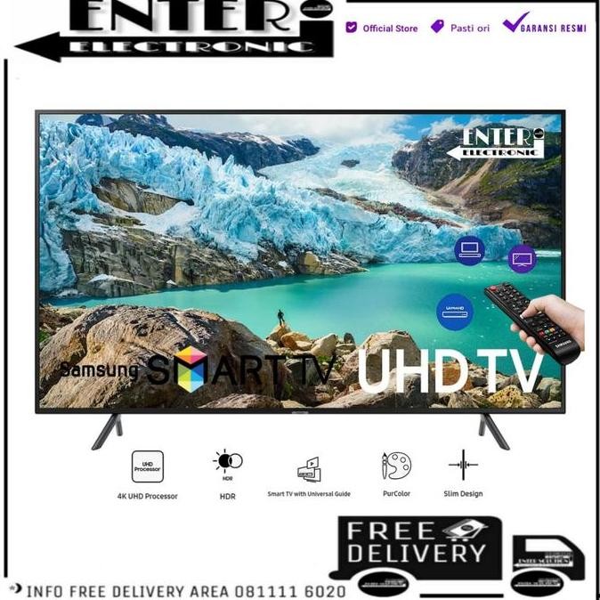 TERLARIS - SAMSUNG LED TV 65RU7100 - SMART TV LED 65 INCH UHD 4K HDR UA65RU7100