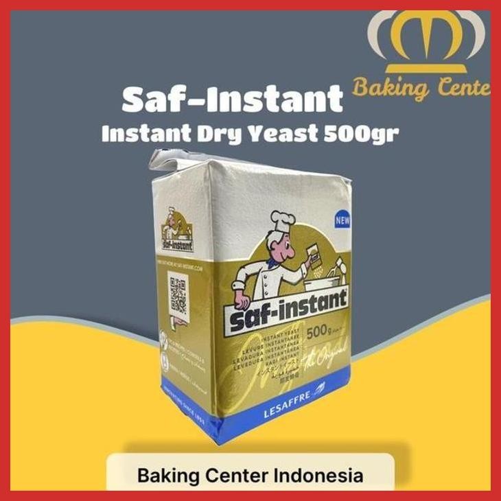 

COD SAF-INSTANT DRY YEAST 500 GR / PENGEMBANG ROTI SAF-INSTANT 500GR [BUMBU OLAHAN MAKANAN]