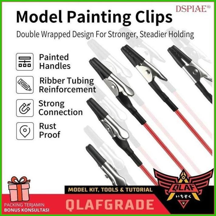 

READY PAINT GRIP ISI 20 MPC-20 DSPIAE MODEL PAINTING CLIP ALAT BANTU REPAINT TERLARIS