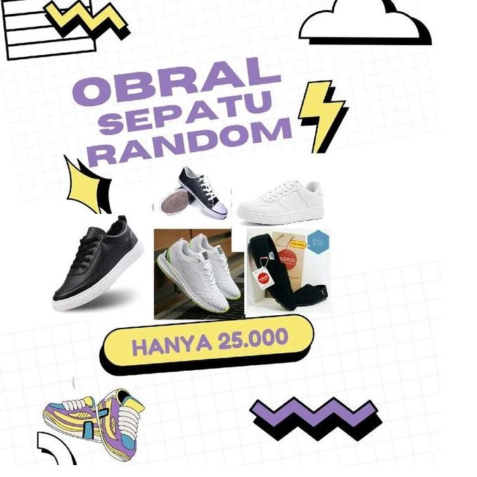 Cuci Gudang sepatu pria wanita