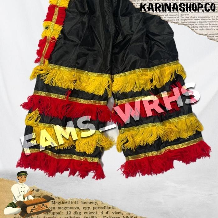 Celana Barongan Celana Dan Embong Barongan Jaranan Anak Gft