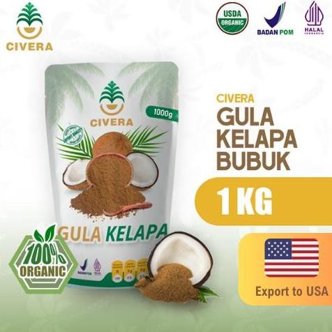 

Civera Gula Kelapa Organik 1000 Gram | Gula Semut Asli
