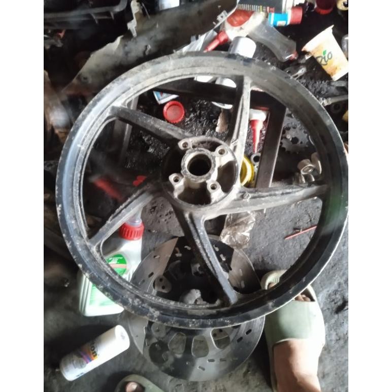 velg supra x 125 double disc orinal belakang