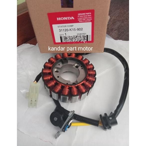 spul honda cb150r old lama cb 150r lama spull stator assy asli orinal ahm