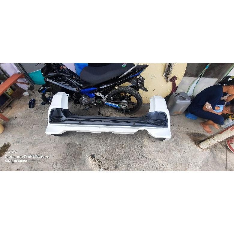 bemper belakang mobilio rs