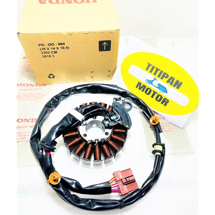 SPUL SPOL SPULL MAGNET STATER COMP ASSY ORINAL HONDA VARIO 125 LED ESP TAHUN 2015 2016 2017 VARIO 15