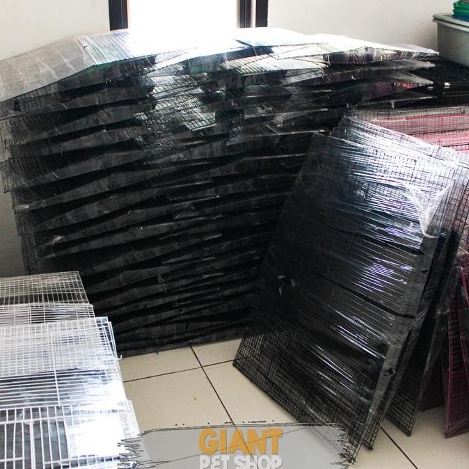 KANDANG Kucing Jumbo XXL 90 Tingkat 3 | Kandang Besi Hewan Uk Jumbo