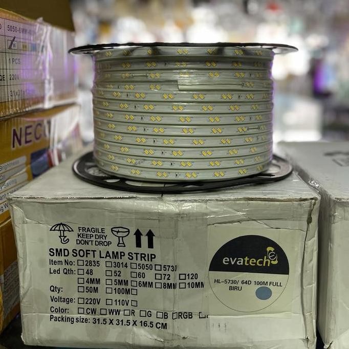 TERBARU - LED Strip / Lampu LED Strip / Lampu Strip LED Evatech HL 5730