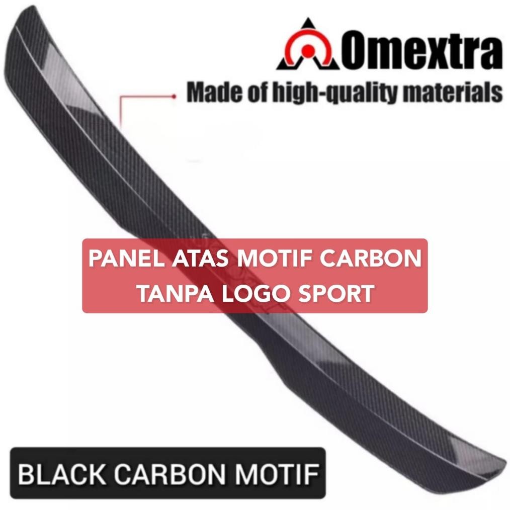 Rear Spoiler Wing Extension Omextra Spoiler Mobil Hatchback Universal Rear Spoiler Wing Extension Om