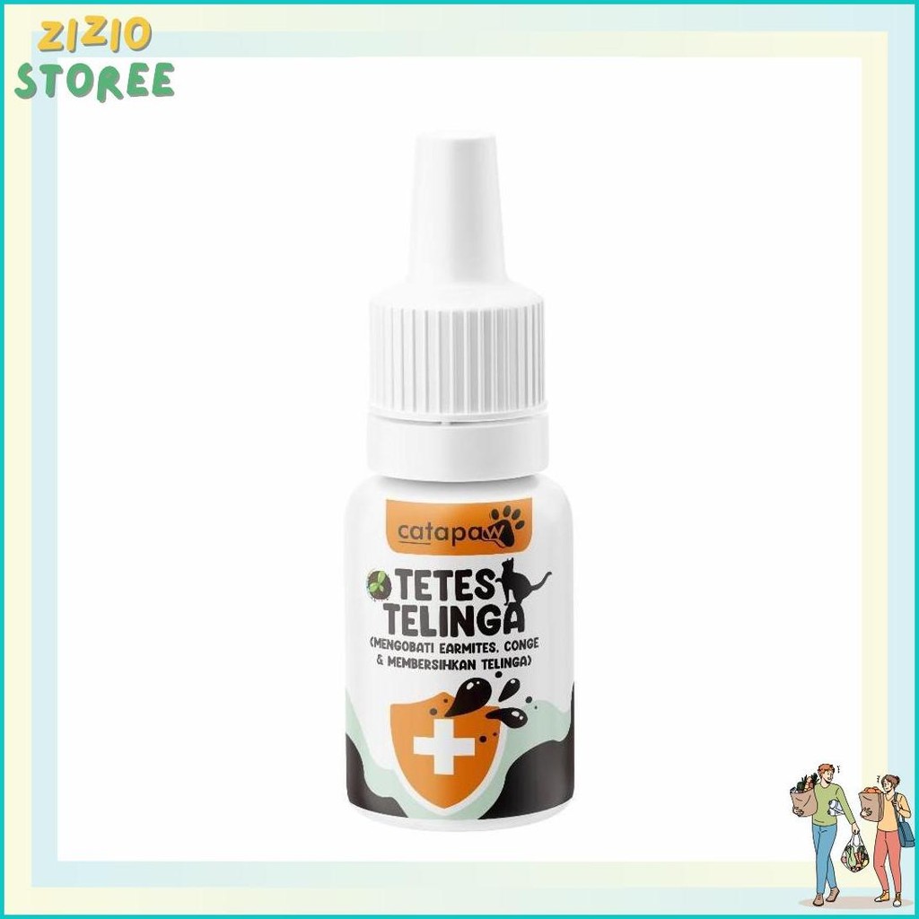 Terlaris CATAPAW Tetes Telinga Kucing Mengobati Earmites Conge Gatal Infeksi Pembersih Kuping Congek