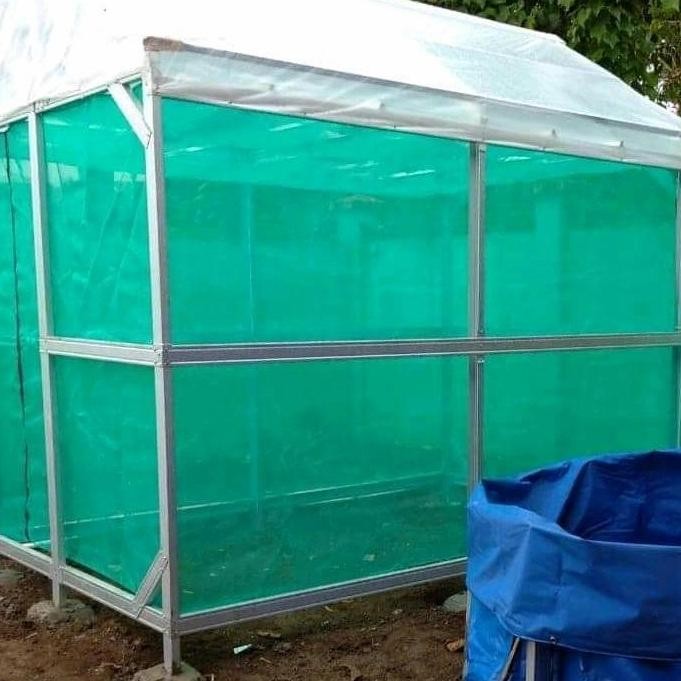 PET HOUSE Kandang Maggot Portabel Kandang Lalat BSF Siap Pakai Dengan Alas Dan Tanpa Alas