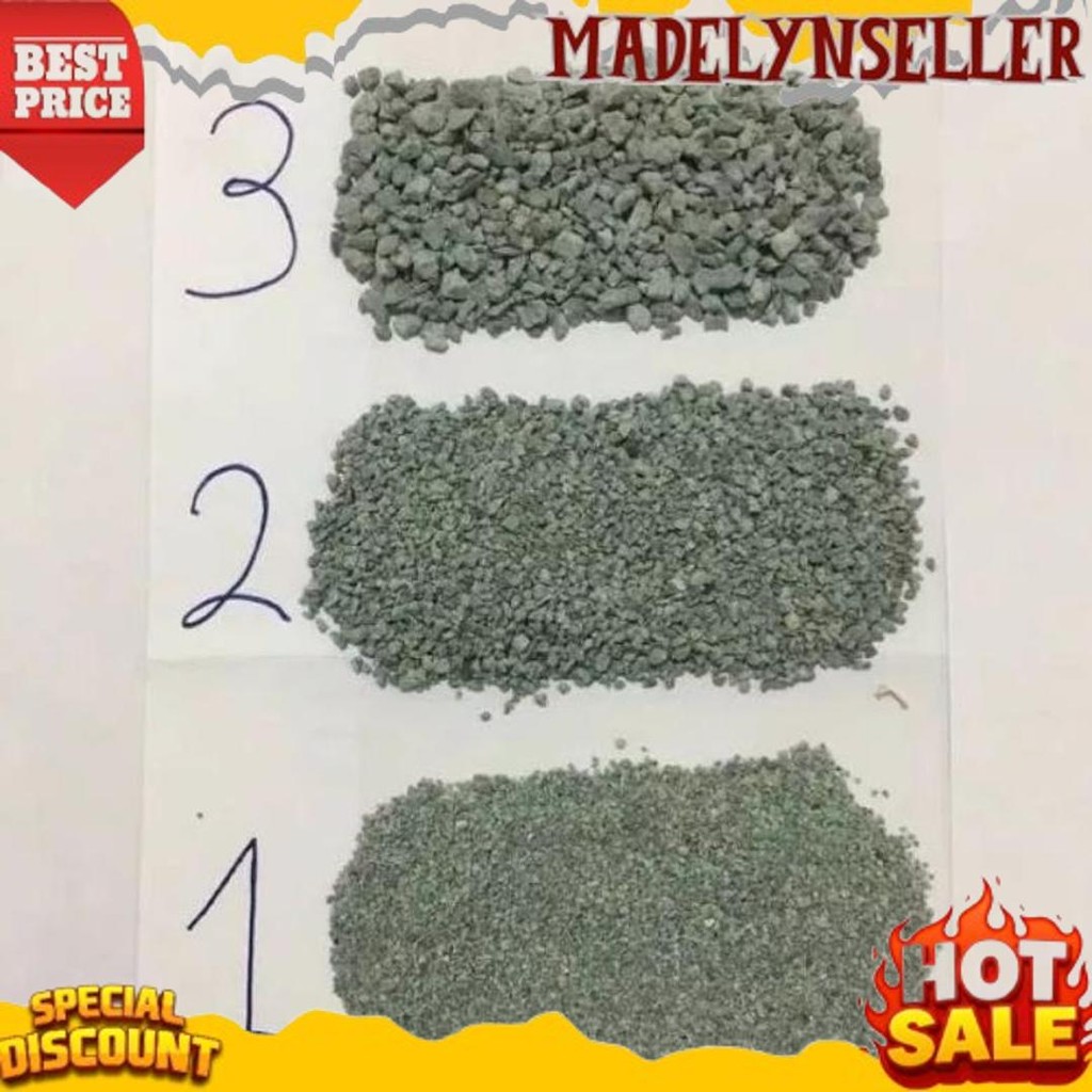 Super Pasir Kucing ZEOLIT dan Tepung ZEOLIT 25kg NO. 0, 1, 2, 3, 4
