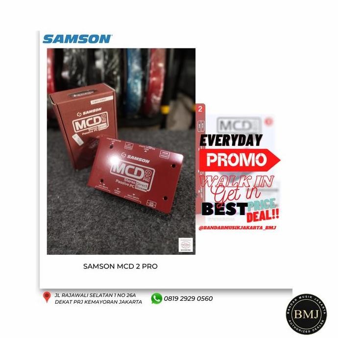 SAMSON MCD2PRO DIRECT BOX, BMJ