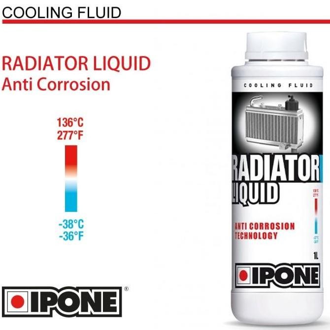 TERLARIS - IPONE Radiator Liquid  Radiator Coolant Motor Original IPONE TERMURAH