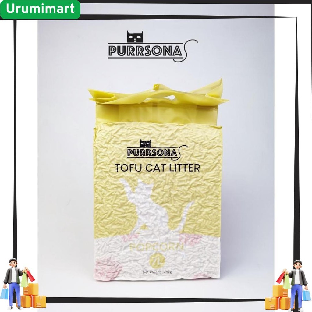 Grosir Purrsona - Tofu Cat Litter 7L