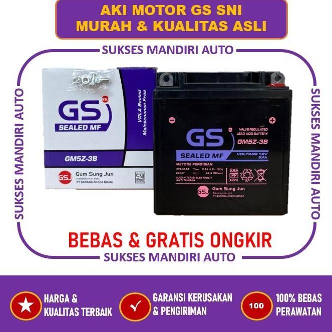 Aki Motor Yamaha Jupiter Jupiter Z Lama , Jupiter Mx Lama Gm5Z-3B Motorcycle