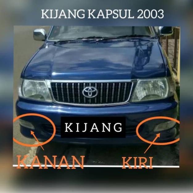 Lampu kabut foglamp kijang kapsul 2003 2004 kiri